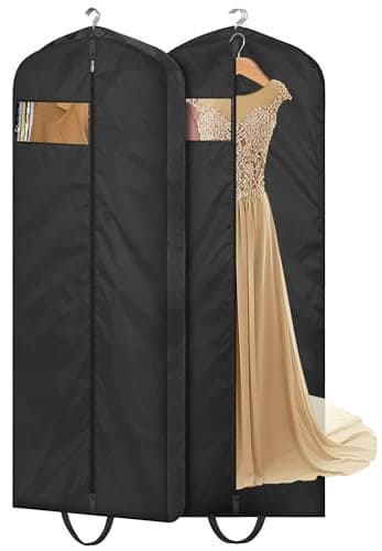 MISSLO 65-inch Long Garment Bag (2-Pack)