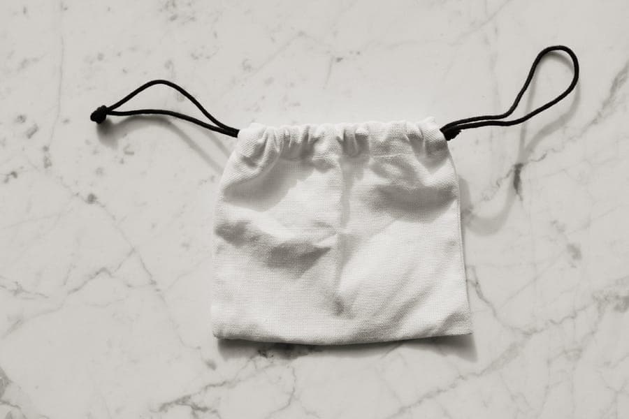 A hanging fabric shelf organizer for travel