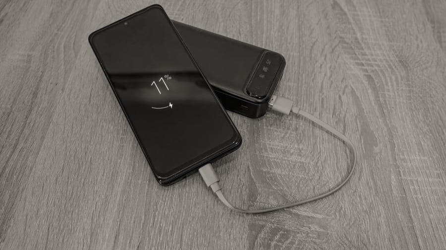 A compact portable power bank