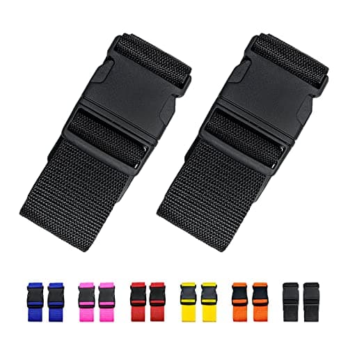 Bright Color Suitcase Straps (2-Pack)